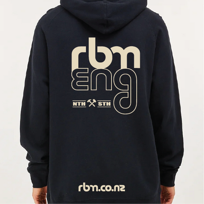 RBM ENG Black Hoodie Long Sleeve