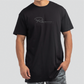 RBM SIGNATURE Mens Black Classic Tee short sleeve