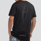 RBM SIGNATURE Mens Black Classic Tee short sleeve