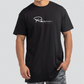 RBM SIGNATURE Mens Black Classic Tee short sleeve