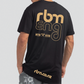 RBM ENG Mens Black Classic Tee  Short Sleeve