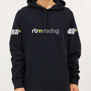 RBM RACING LONG LOGO Black Long Sleeve Hoodie