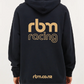 RBM RACING STACKED LOGO Black Long Sleeve Hoodie