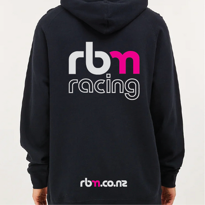 RBM RACING STACKED LOGO Black Long Sleeve Hoodie