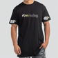 RBM RACING LONG LOGO Mens Black Classic Tee