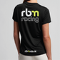 RBM RACING LOGO Women Black Short Sleeve Tees