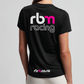 RBM RACING LOGO Women Black Short Sleeve Tees