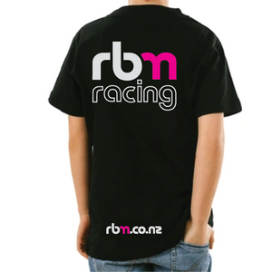 RBM RACING LOGO Youth Black Short Sleeve Tee